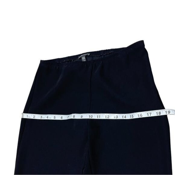 Eileen Fisher Black Straight Leg Elastic Waistband Pants Size XS - Picture 6 of 10